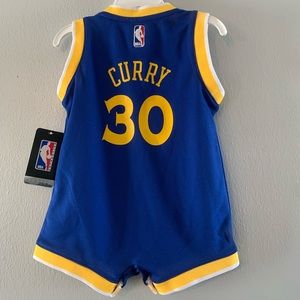 Infant NBA Jersey. Onesie. Stephen Curry. Golden Stare Warriors. Size 18 Months